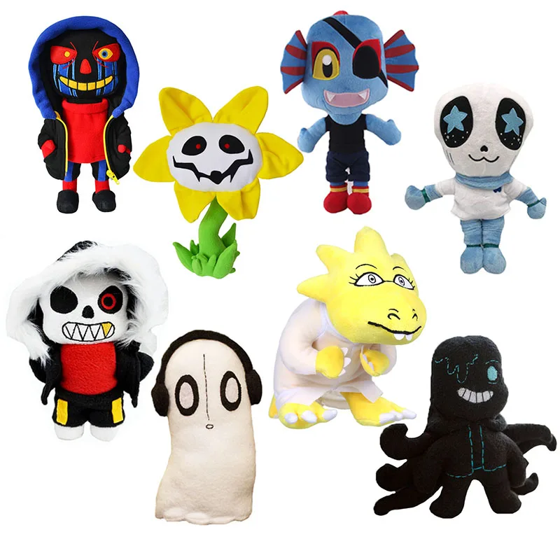 Uiuoutoy Undyne Peluche 27 Cm Da Undertale - Morbido Giocattolo A Forma Di Pesce, Regalo Per Bambini E Fan