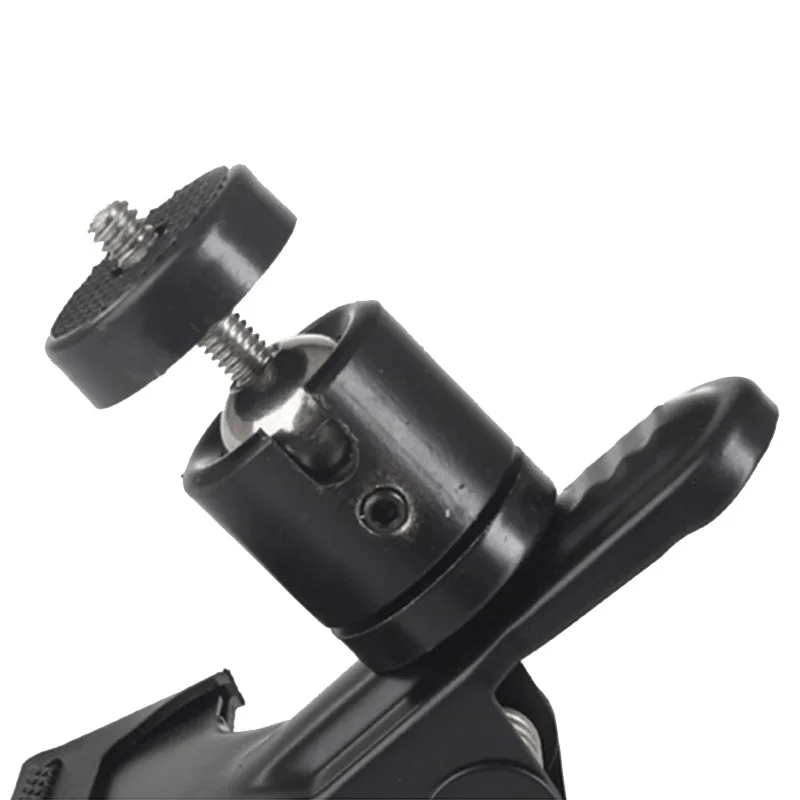 

Newly Light Stand Clip Big Clamp Grip Mount Bracket with 1/4" Screw for Flash Trigger Mono Light 999