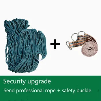 

230x130cmOutdoor mesh hammock Handmade adult children's indoor swing Breathable hammock Camping hammock