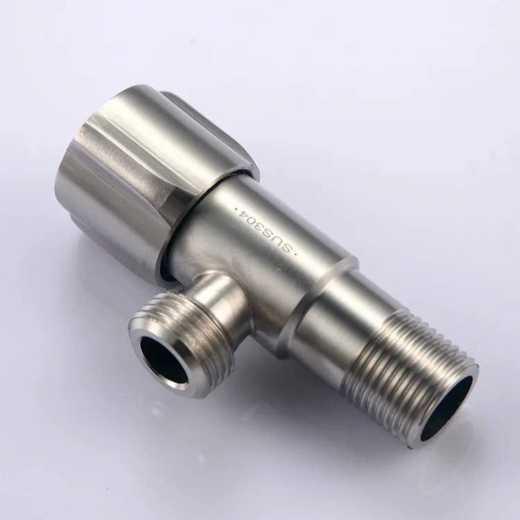 Напрямую от производителя продажи 304 из нержавеющей стали угловой клапан водонагреватель 4 точки горячей и холодной воды камера горшок воды стоп три