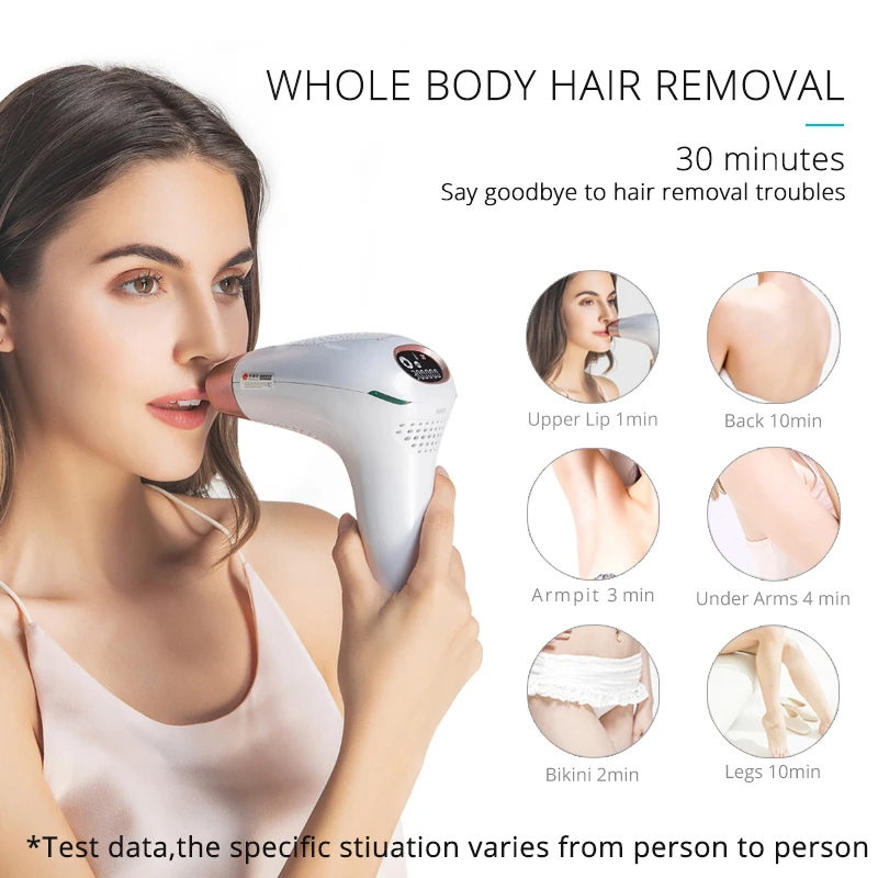 Удаление волос 3 in1 Epilador IPL лазерная эпиляция электрический EpilatorPermanent для Для