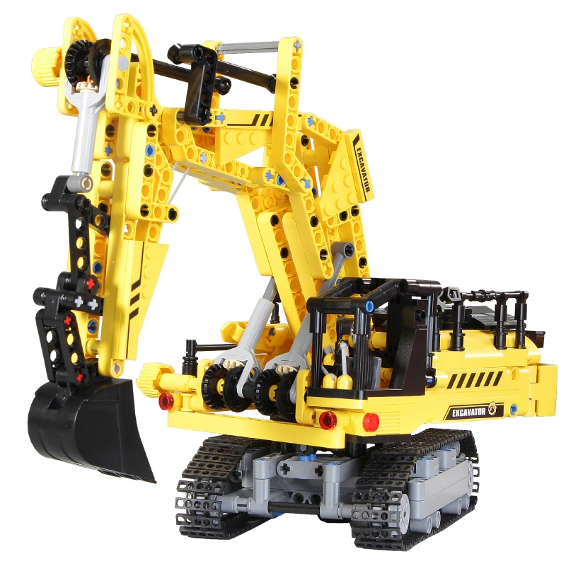 

SEMBO 841Pcs City Technic Legoing Engineer Excavator Truck set model Building Block Toys For Children gift