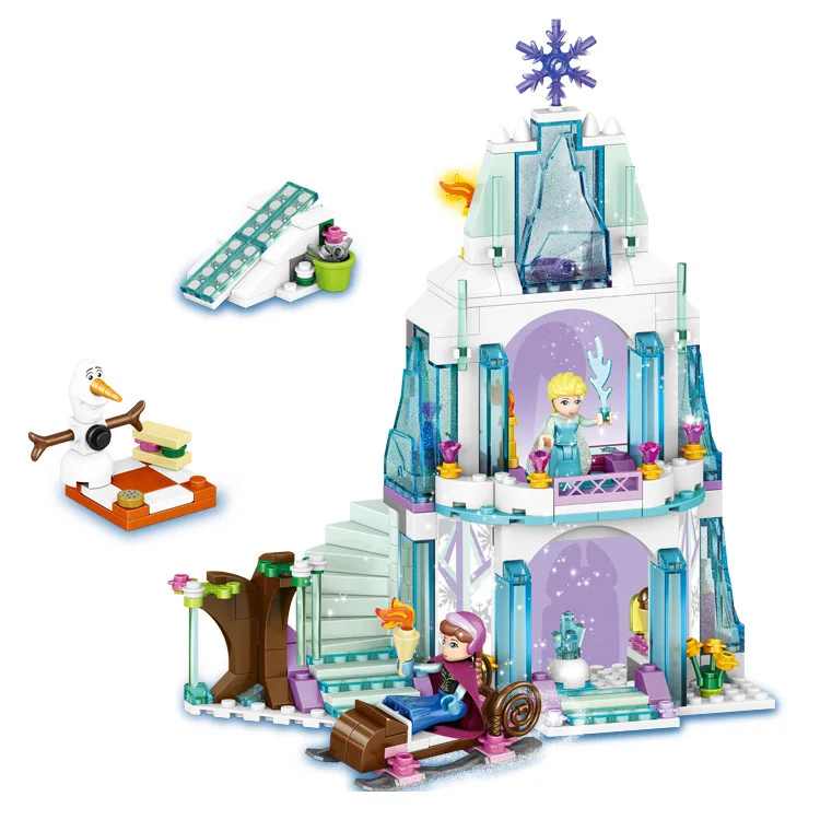 

Trump Educational Assembled Building Blocks Were GIRL'S Scenario Series Toy 79168 Children Educational Building Blocks