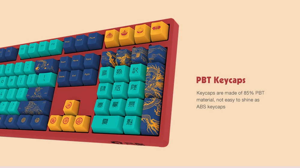 Akko Beijing 3108 V2 108 Key PBT Keycap Type-C Wired Mechanical Gaming Keyboard