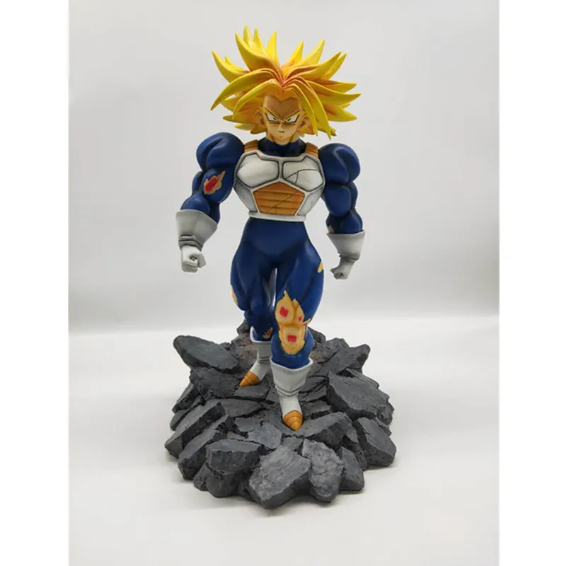 

Anime Dragon Ball Cute Cartoon Trunks Super Saiyan GK Statue PVC Action Figure Collection Model Toy M2664