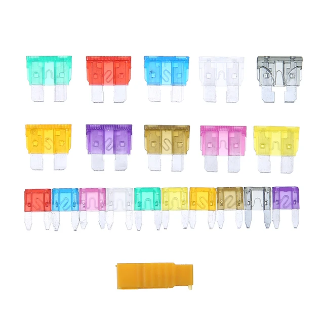 120pcs MINI Lame Fusible Assortiment 2A-35A Auto Voiture Moto SUV