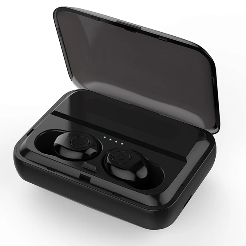 F9-3 Bluetooth наушники V5.0 двойная телефонная гарнитура 2000 мАч Зарядное устройство мини Водонепроницаемый шумоподавляющий наушник Pk X8 Q32