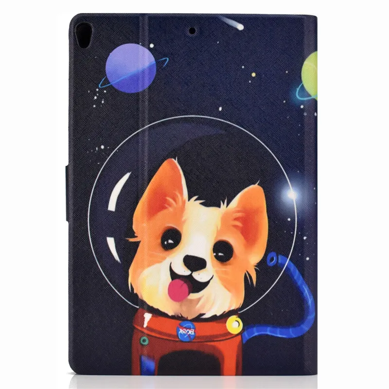 Wekays чехол для Apple IPad Air 3 3rd Gen 10,5 дюймов мультфильм собака кожаный чехол для IPad Pro 10,5 дюймов чехлы