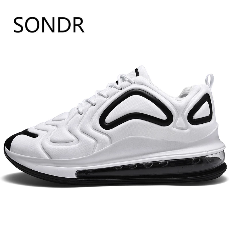 

2019 Classic Men's Shoes Breathable Comfortable Outdoor Casual Mens Shoes Lace-Up Air Cushion Sneakers Big Size:39-47