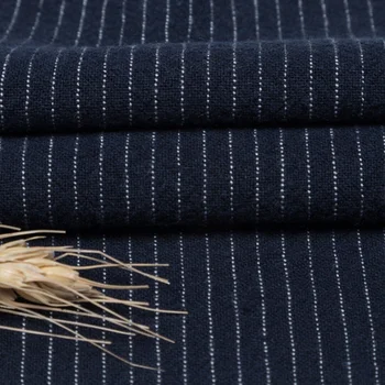 

JC6617# Woven linen, yarn-dyed linen fabrics for men, women, striped shirts, skirts and trousers