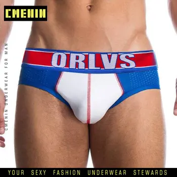 

CMENIN Sexy Man Underwear Male Panties Men Underpants Mens Jockstrap Solid Cuecas Breathable Comfortable Hombre Briefs OR789