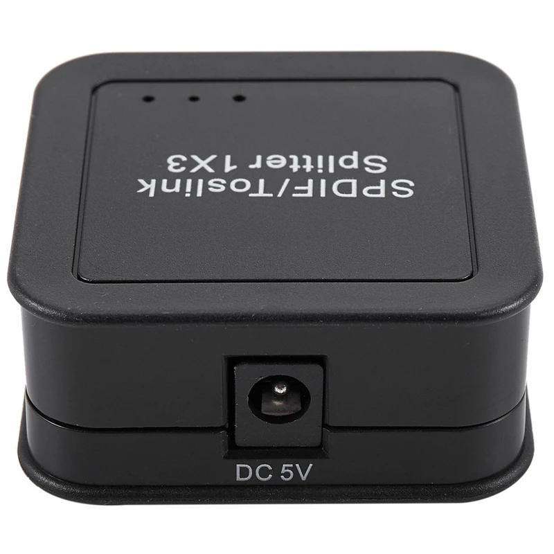 1x3 Цифровой оптический Spdif Toslink o Splitter Switcher с дистанционным управлением цифровой