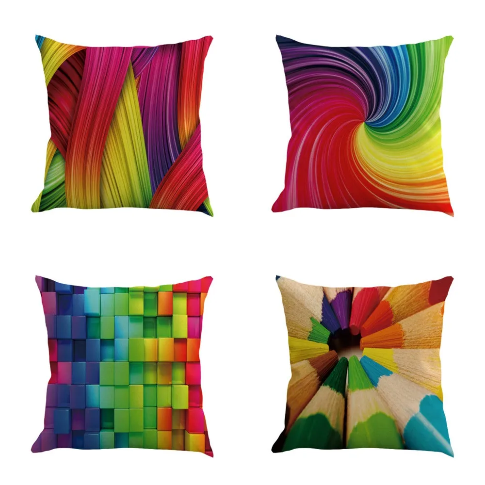 Ouneed наволочка для дивана 45x45 см, домашний декор, подушка с рисунком, наволочка чехол для подушки, наволочка для дивана, домашний декор автомобиля