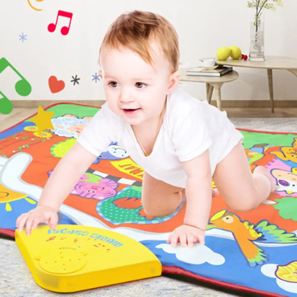 Muzikale коврик для пианино Educatief Speelgoed Muziek игровой коврик для детей Kinderen Speelgoed Nieuwjaar Verjaardag Geschenken