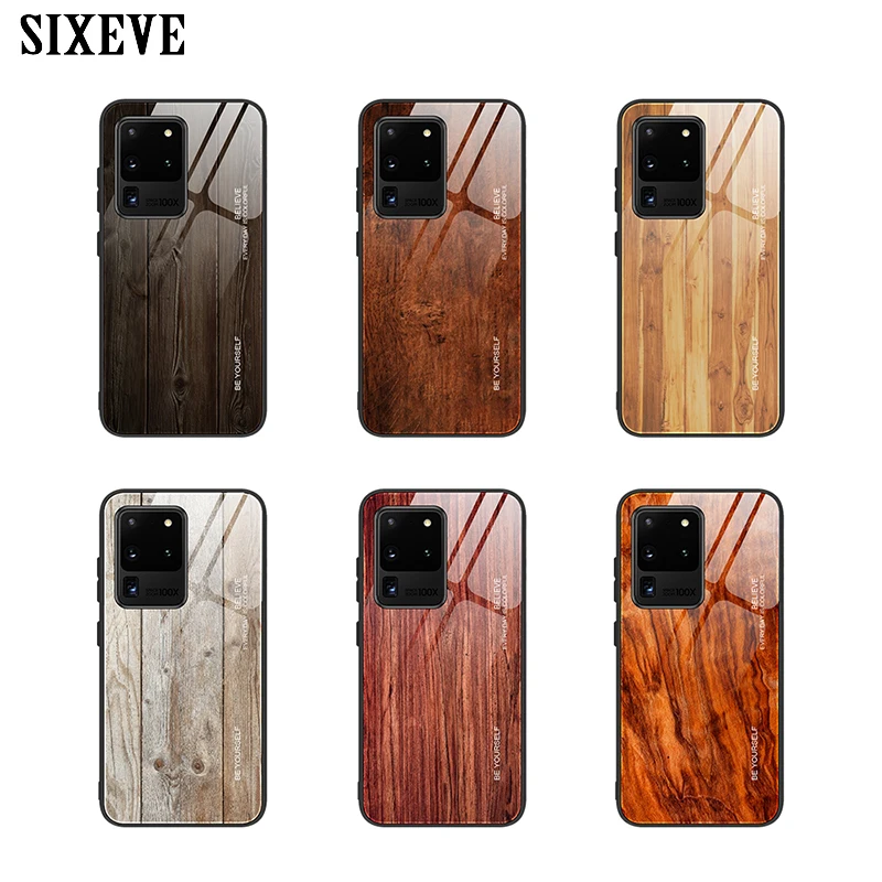 Чехол из закаленного стекла для Samsung Galaxy S20 Ultra S10E S9 Plus Note 9 10 Pro A10 A30 A50 A51 A70 A71 A80 A81 A91 |