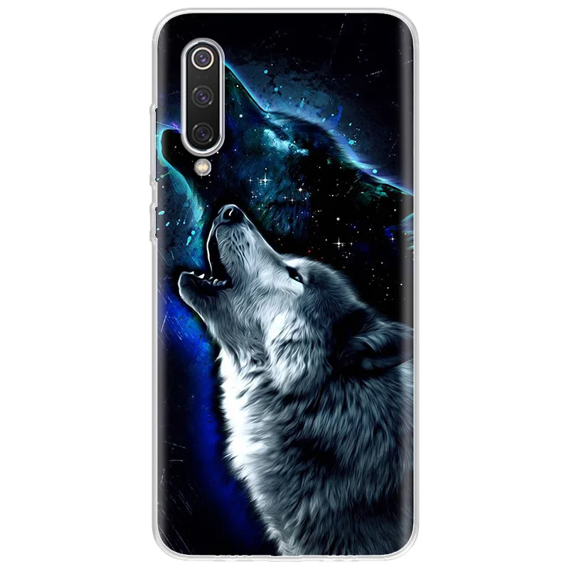 xiaomi leather case card Best Wolf Drawing Design Csae For Remi Note 5 7 8 9 Pro Cover Soft For Redmi 5 6 6A 7 7A Y3 8 9 9A 9C S2 Coque Mi K20 Pro Shell xiaomi leather case handle