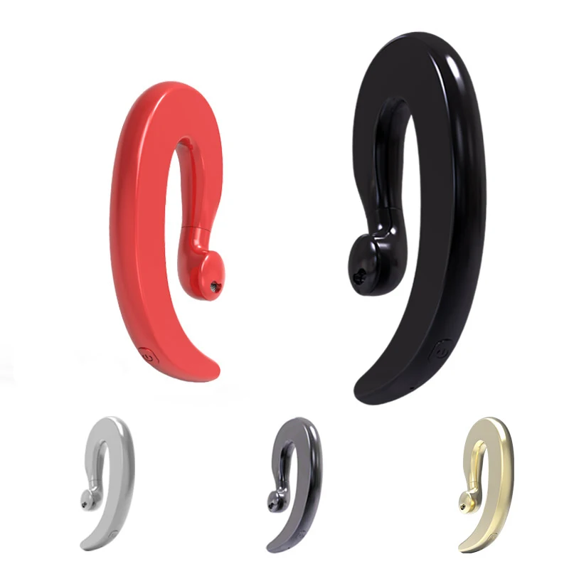

Ruyi Wireless Bluetooth Headset For Mobile Phones Sports Bluetooth Earphone With Microphone Ear Hook Common Wireless Headphones