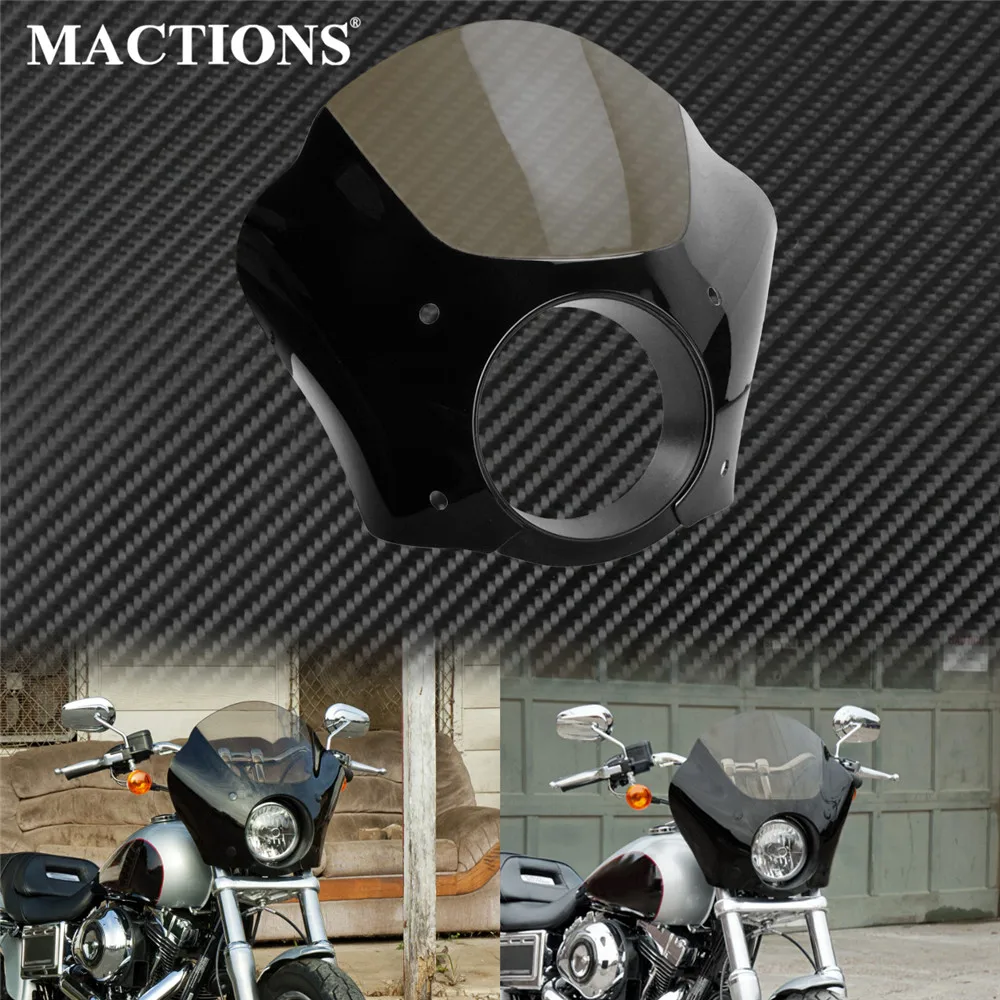 Мотоциклетная дымовая фара обтекатель ветрового стекла для Harley Sportster 883 1200 72 Nightster