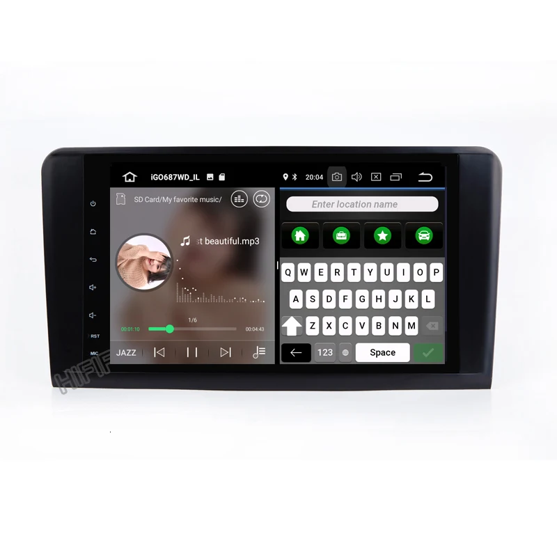 Best DSP Android 9.0 4G 8 CORE car GPS For Mercedes Benz ML GL W164 ML350 ML500 GL320 radio stereo navigation NO DVD PLAYER 4