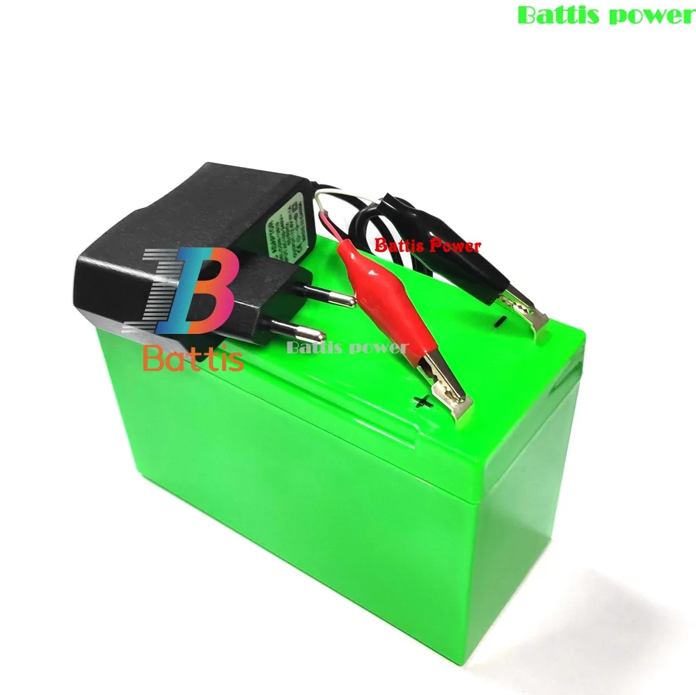 12V 7Ah 8Ah 10Ah 12Ah 15Ah 20Ah литиево-ионная литиевая батарея для опрыскиватель весы контроля доступа по отпечаткам детская игрушка самолета+ 1A зарядное устройство