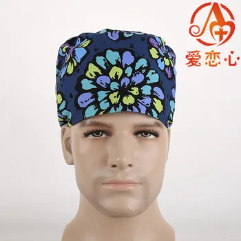 

Hennar Surgical Caps For Men In Black In Grey With Hearts Medical Caps Limited Edtion Ailianxin