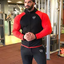 Стиль, мужской кардиган для фитнеса, пальто, облегающее, для бега, спорта, на молнии, спортивная одежда
