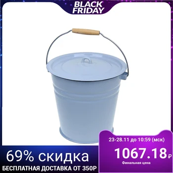 

Bucket with lid, 12 L, blue
