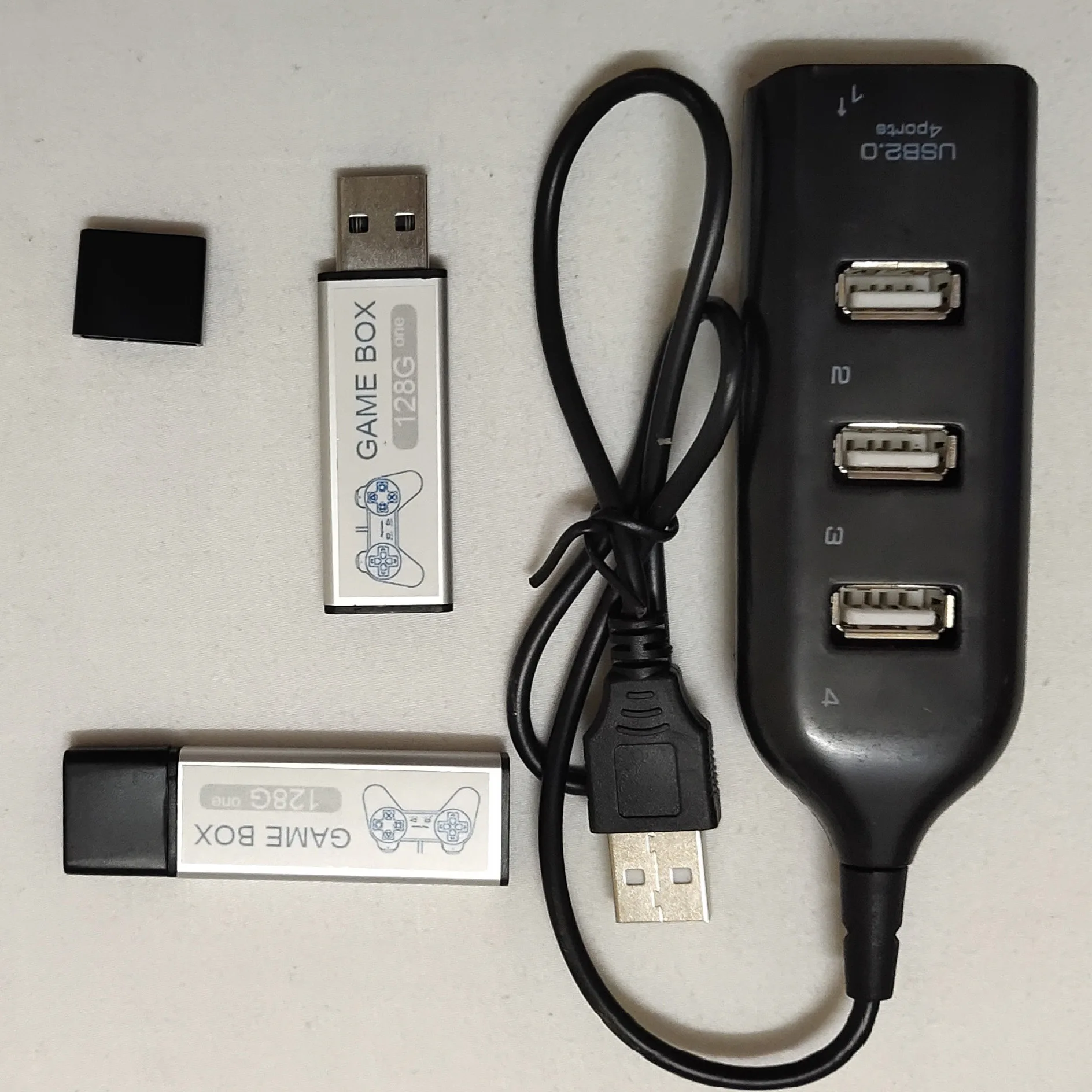Ps1 аксессуары USB True Blue Mini PS1 мини-палка совместима с открытым исходным кодом симулятор расширения пакет встроенных 7000 игр