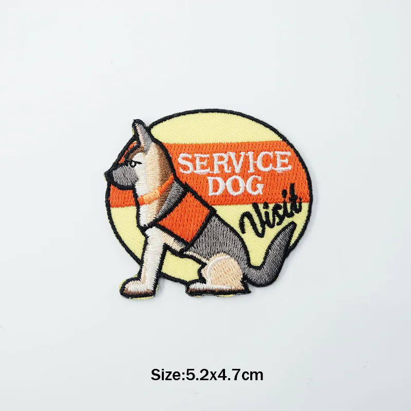 26 Astronaut Rocket Small Pet Embroidered Iron on Patches for Clothing DIY Stripes Clothes Patchwork Sticker Custom Applique - Цвет: 26