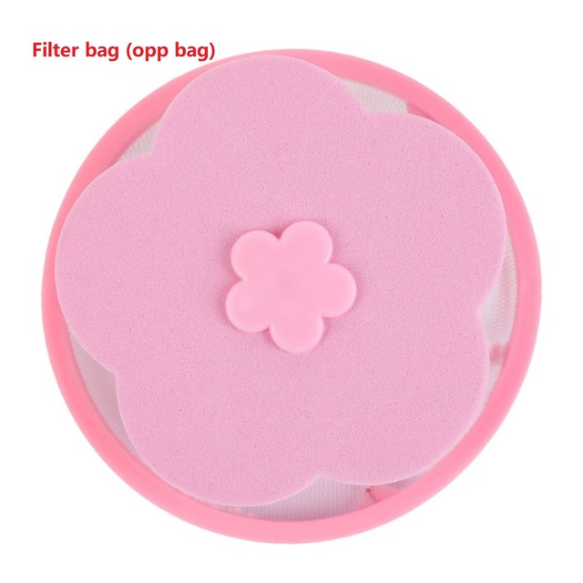 Floating Washing Ball Laundry Balls Laundry Washing Net Bag Debris Filter Pink Blue Washing Machine Cleaning Hair Filter