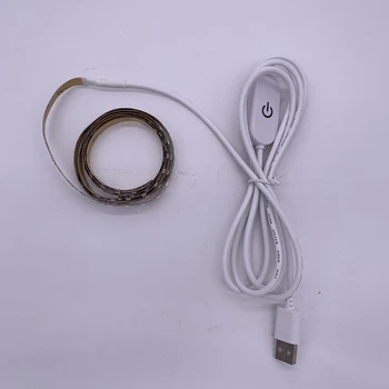 

LED USB Strip Wall Lamp Makeup Mirror Vanity LED Light For TV Background Holiday Lighting USB Cable Power Flexible Controller