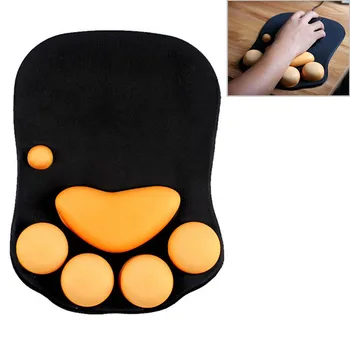 

Cats Claw Shape Soft Wristband Non-slip Silicone Mouse Pad Wrist Rests Wrist Cushion VH99