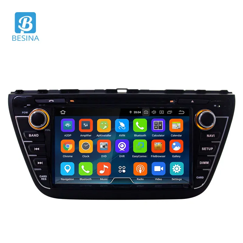 Discount Besina Android 9.0 Car DVD Player For Suzuki SX4 S-Cross 2013-2016 Multimedia GPS Navigation WIFI 2 Din Car Radio 64G Stereo IPS 1