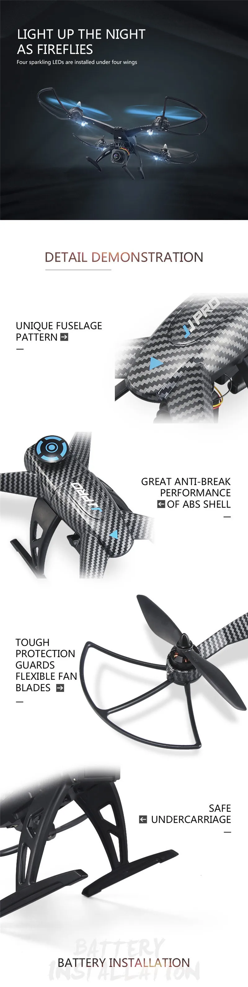 JJR/C JJRC X1G 5,8G FPV RC Дроны с 600TVL Камера Бесщеточный 2,4G 4CH 6-осевой Квадрокоптер игрушки RTF VS Syma X8G X8SW X8SC