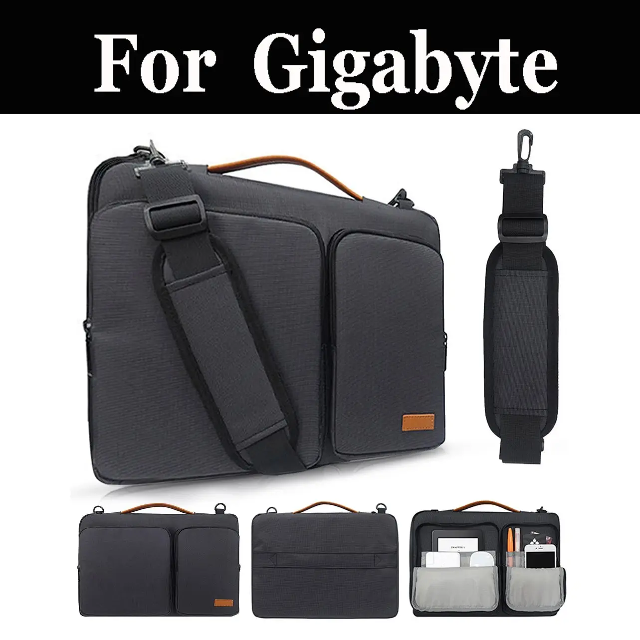 Сумка для ноутбука, нейлоновая подушка безопасности, сумка на плечо, компьютерные сумки, водонепроницаемые для Gigabyte Aero 15w 15w 14wv7 14kv7 Azom P750dm