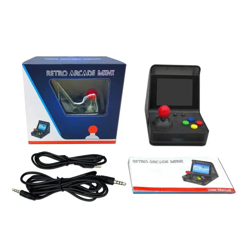 Powkiddy 3 дюйма 320x240 A7 игровая консоль Ретро игровой плеер 32 бит встроенный 520 классических игр поддержка двойных и Tf карт Макс 32 г