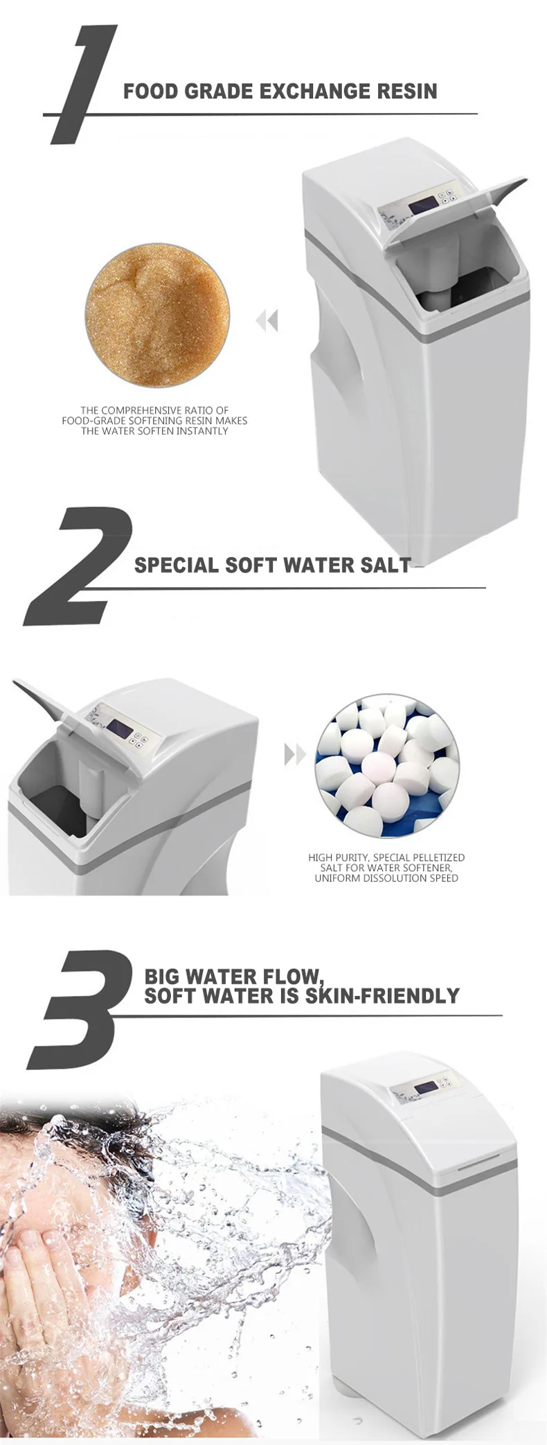 Household Integrated Water Softener Automatic Water Purifier Descaling