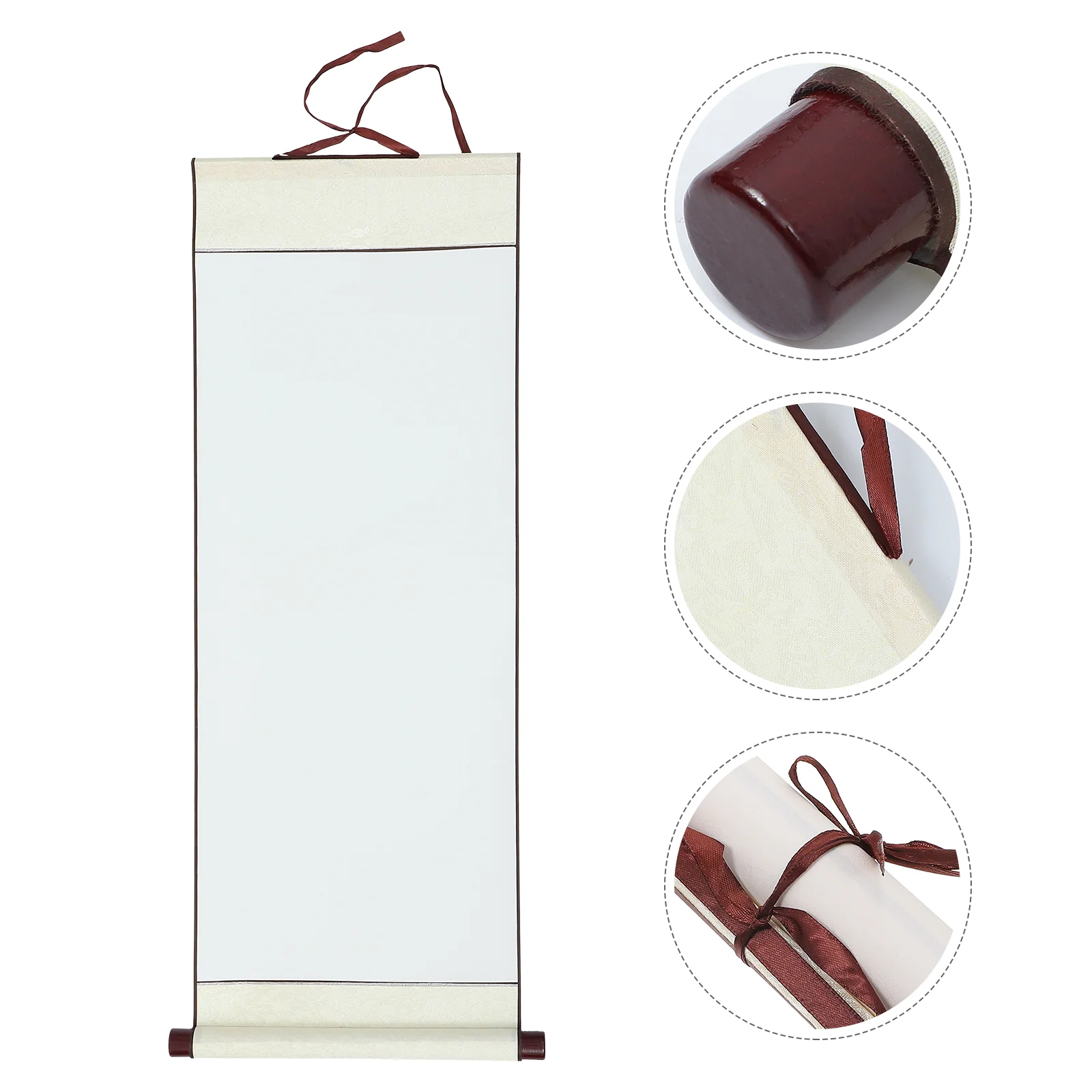 Paper Scroll Blank Wall Chinese Hanging Scrolls Xuan Art Calligraphy Mounting Roll Rice 1