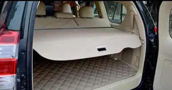 

1Pc Cargo Liner Car Trunk Curtain Separated Block Mat For TOYOTA Prado 2010- 2017 Carpet Interior Mats Leather Pad Car-Styling