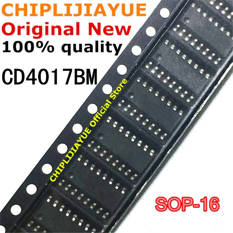 10 шт. CD4017BM SOP16 CD4017B CD4017 4017 SOP 16 SMD новый и оригинальный IC чипсет|work work|ic chip100 pcs |