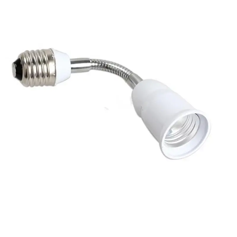 Flexible E27 to 16cm Length Extend LED light Bulb lamp Holder Converters Adapter Socket Base Type Extension 1 Pc | Лампы и освещение