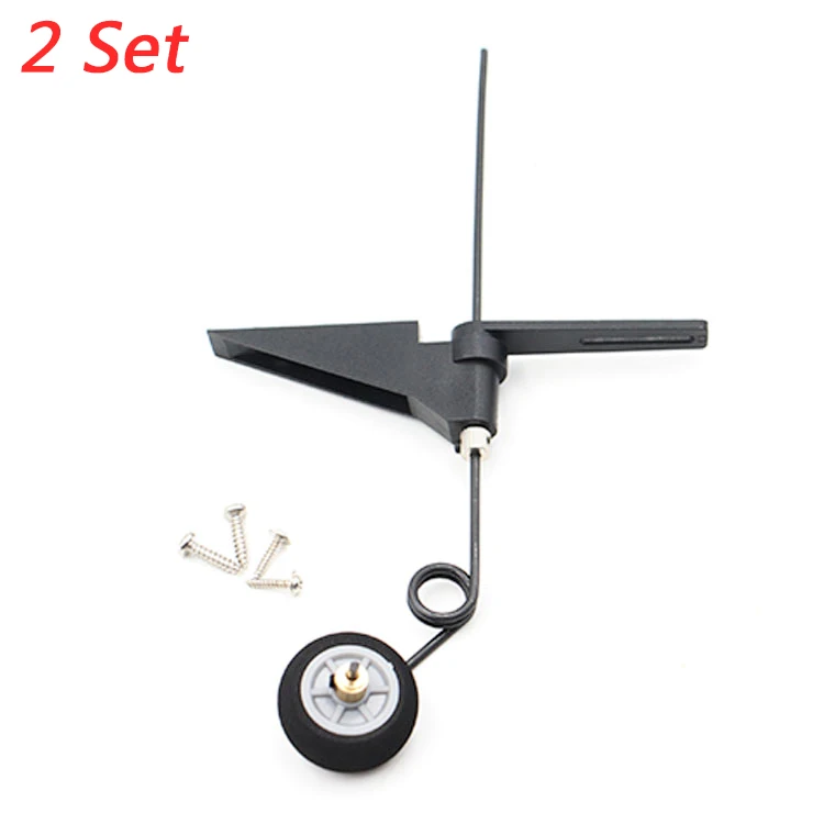 steerable tail wheel rc plane