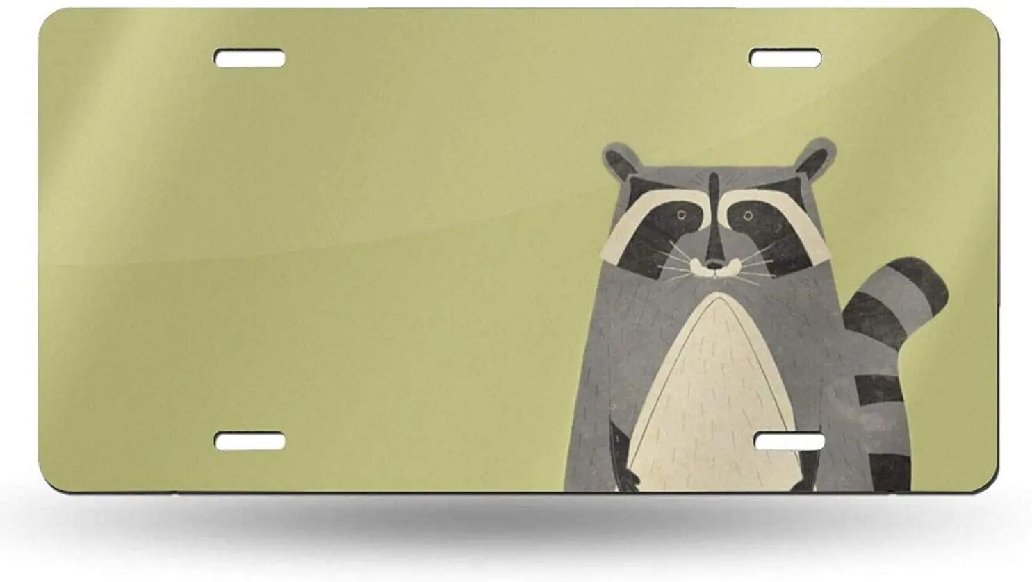 

yunsu Black Cat Unique License Plate,car Decor Personalise Tag,Novelty Car Front License Plate Metal Aluminum Car Plate