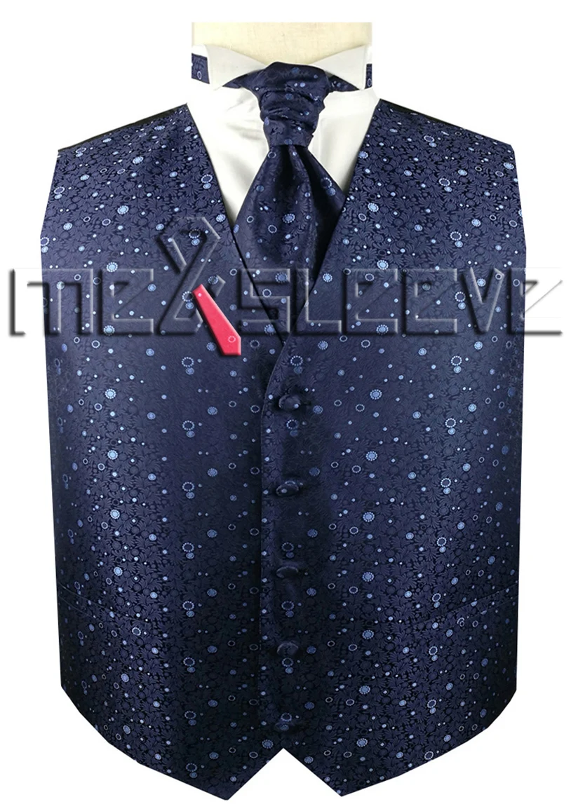 Свадебный Официальный Мужской комплект с жилетом на заказ(жилет+ галстук+ платок