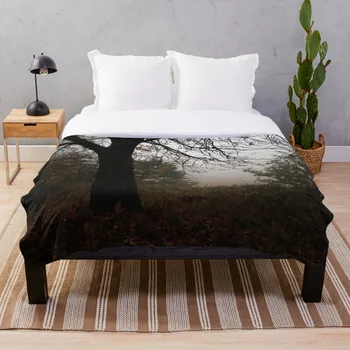 

Through The Mist Throw Blanket Soft Sherpa Blanket Bed Sheet Single Knee Blanket Office Nap Blanket