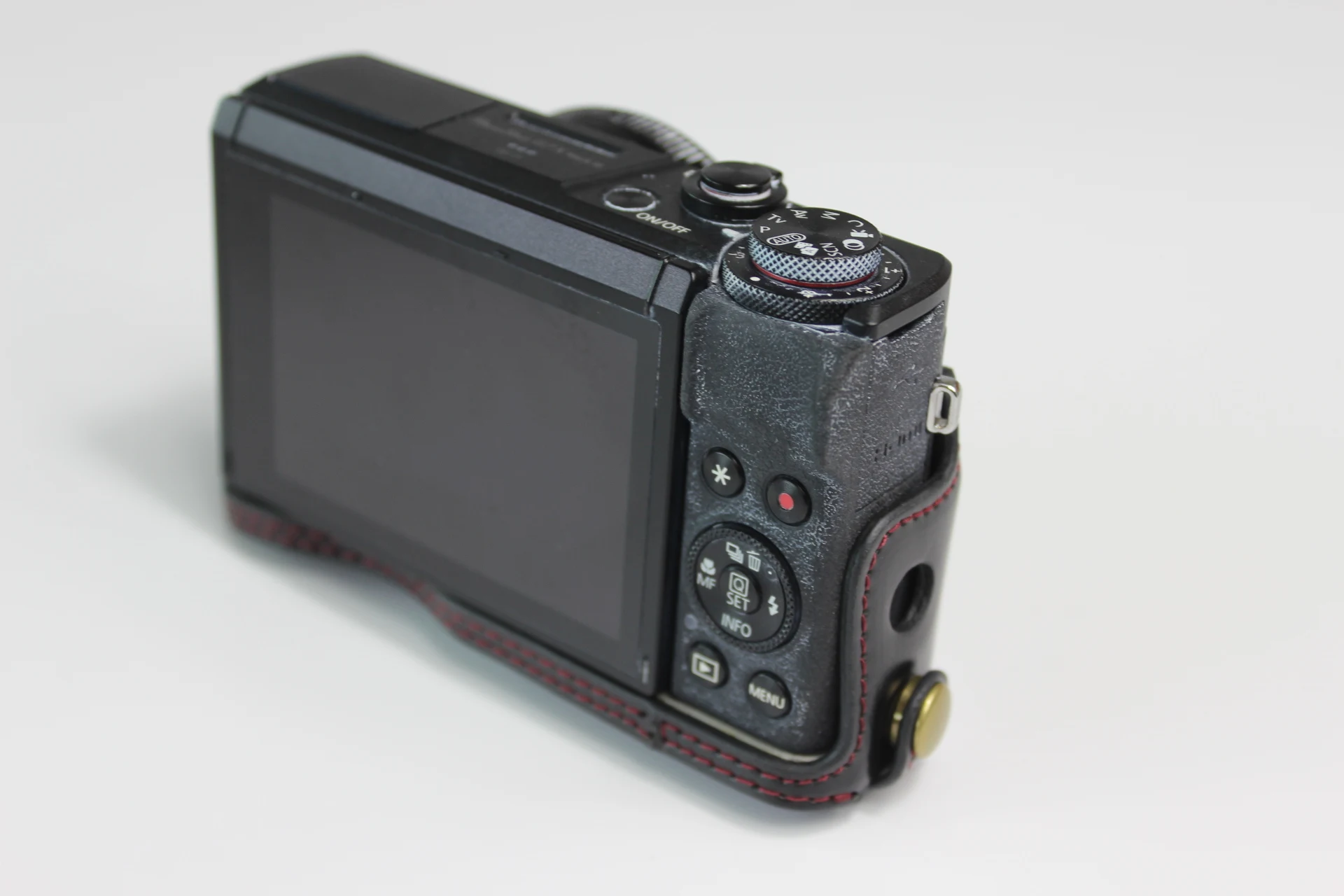 Чехол из искусственной кожи для камеры Canon G7XM3 G7X3 gsxxiii G7X Mark III с кожаным плечевым ремнем чистые аксессуары с ручкой