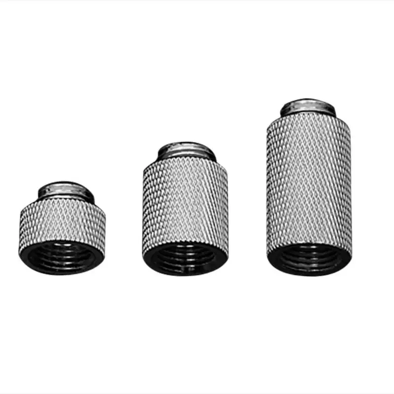 

Copper Extension Water Cooling Block Joint Fittings for Female G1/4 Thread Universal Tube Adapter Nickel Plating Surface New
