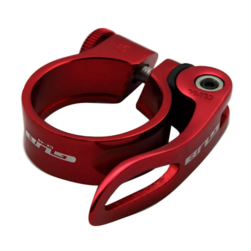 Aluminum MTB Bike Bicycle Seatpost Clamp Quick Release Seatpost Mount
