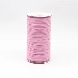 100 Yards Colorful Elastic Ribbon (Light Pink  6mm 100y)