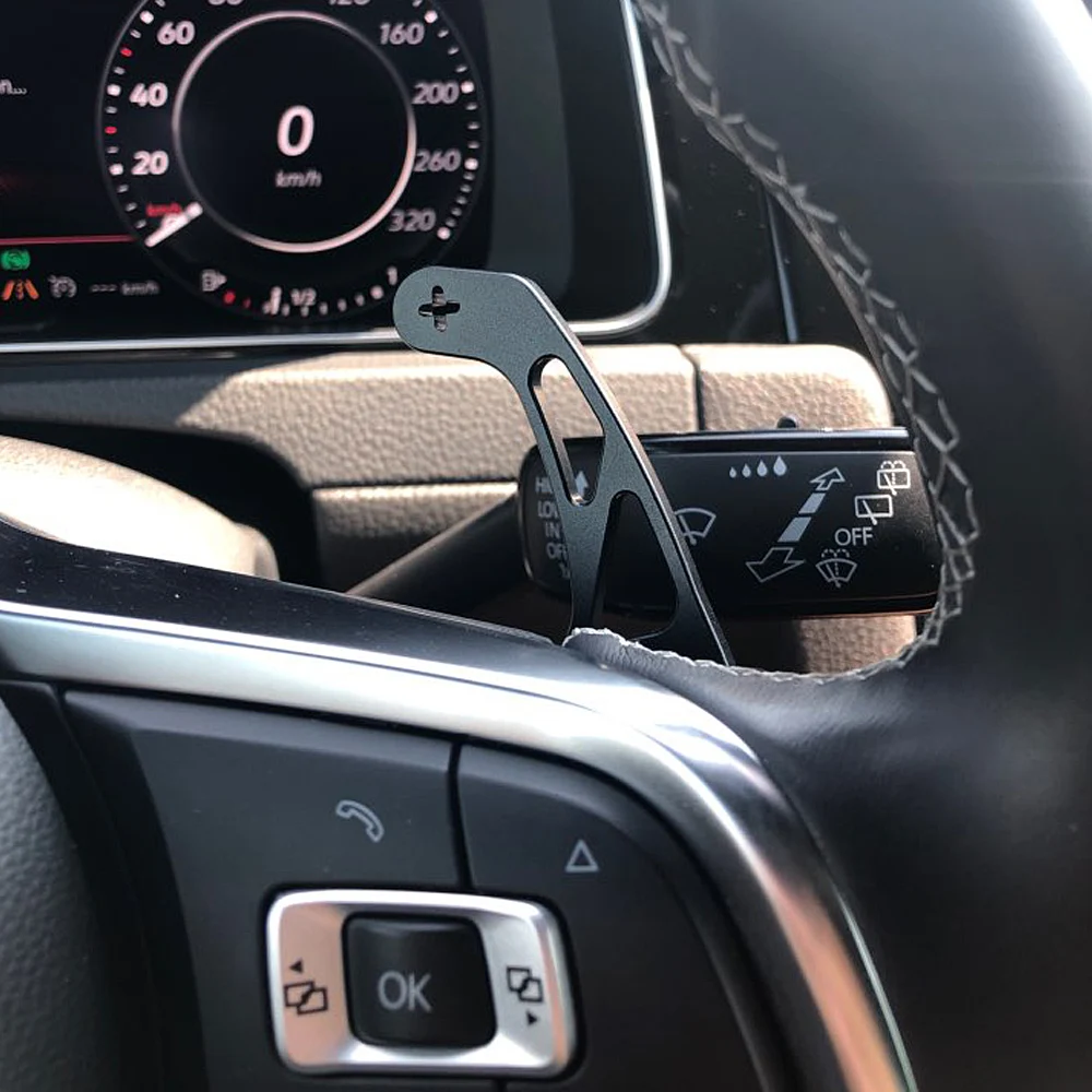 2 шт. автомобильный рычаг переключения передач на рулевое колесо для VW GOLF GTI R GTD GTE